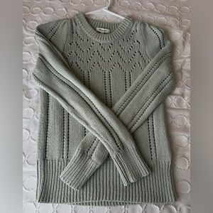 Mint Madewell Crewneck Sweater